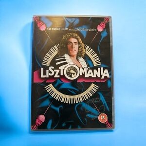 LISZTOMANIA DVD UK IMPORT 1975 KEN RUSSELL ROGER DALTREY RARE ARTWORK REGION 2